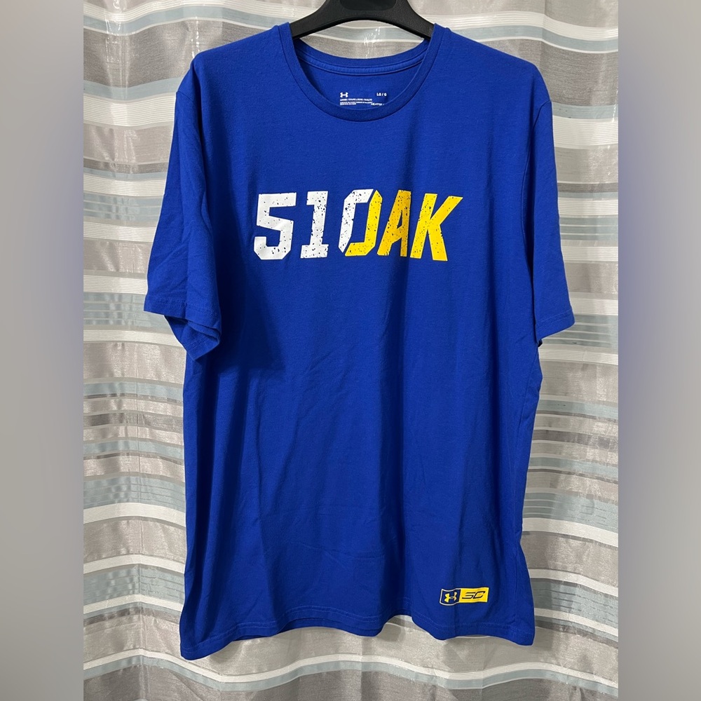 Under Armour Steph Curry Golden State Warriors Shirt